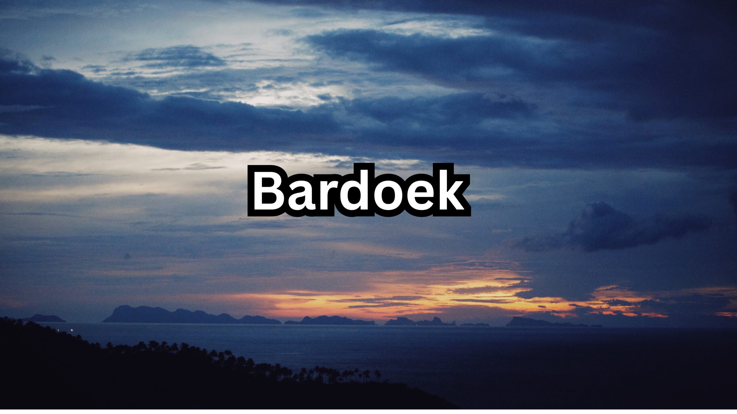 Bardoek